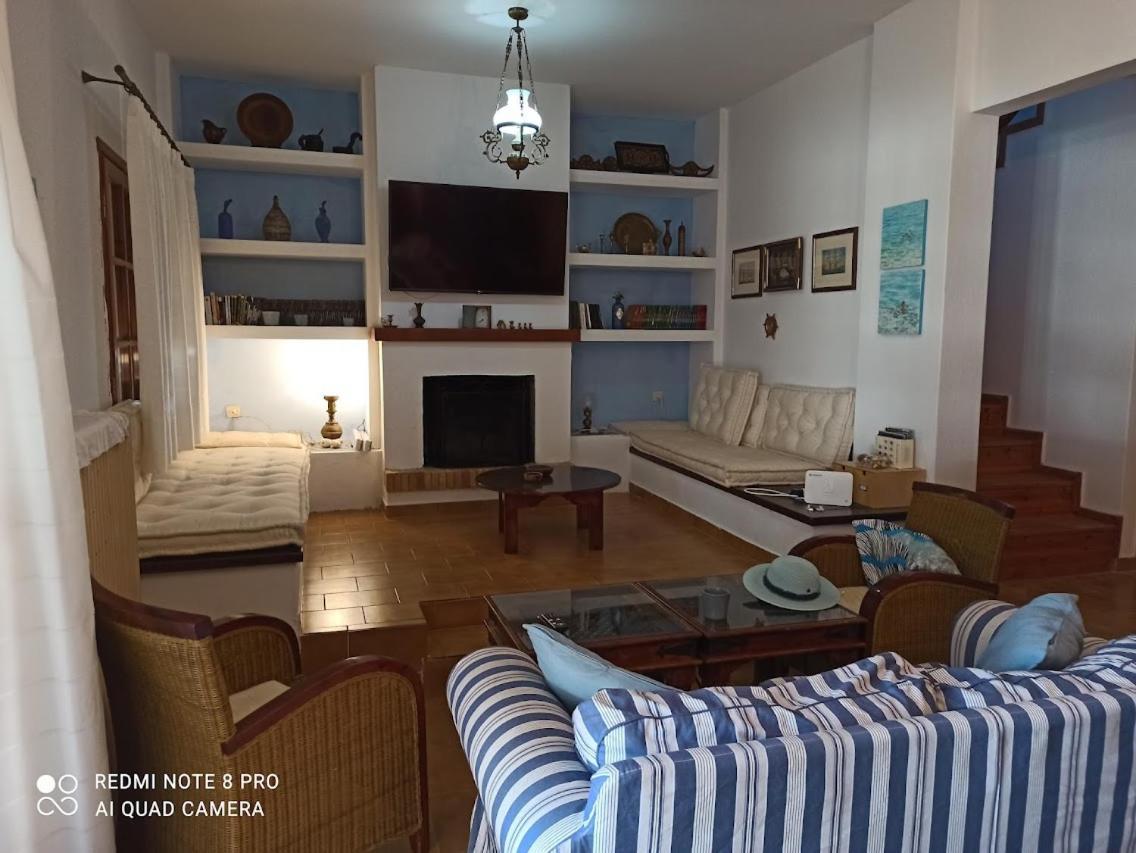 Seafront Villa Joan Nea Skioni Ngoại thất bức ảnh