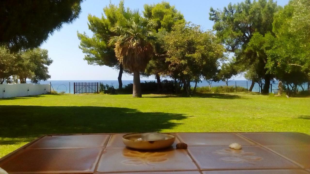 Seafront Villa Joan Nea Skioni Ngoại thất bức ảnh